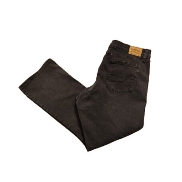 Levi's Signature Heritage Dusty Black High-Rise Kick Boot Jeans - Picture 5 of 6